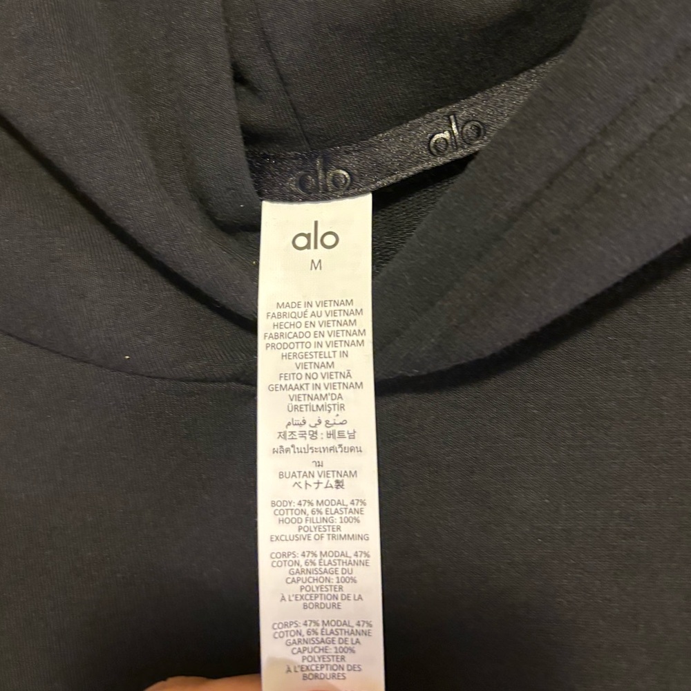 ALO Yoga Men’s “Double Take” Hoodie (M) *NEW FOR FALL/WINTER* - Picture 9 of 10
